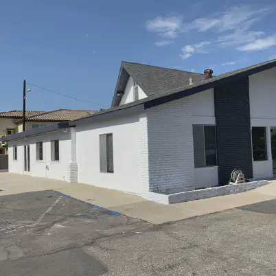 after painting house exterior 