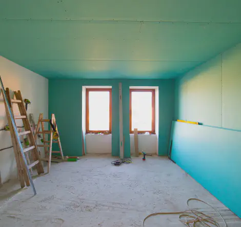gypsum board home construction